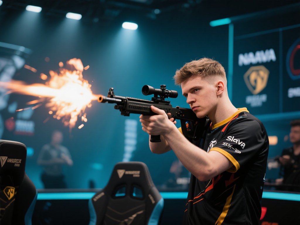 这场赛事的最大亮点便是Na'Vi选手s1mple的