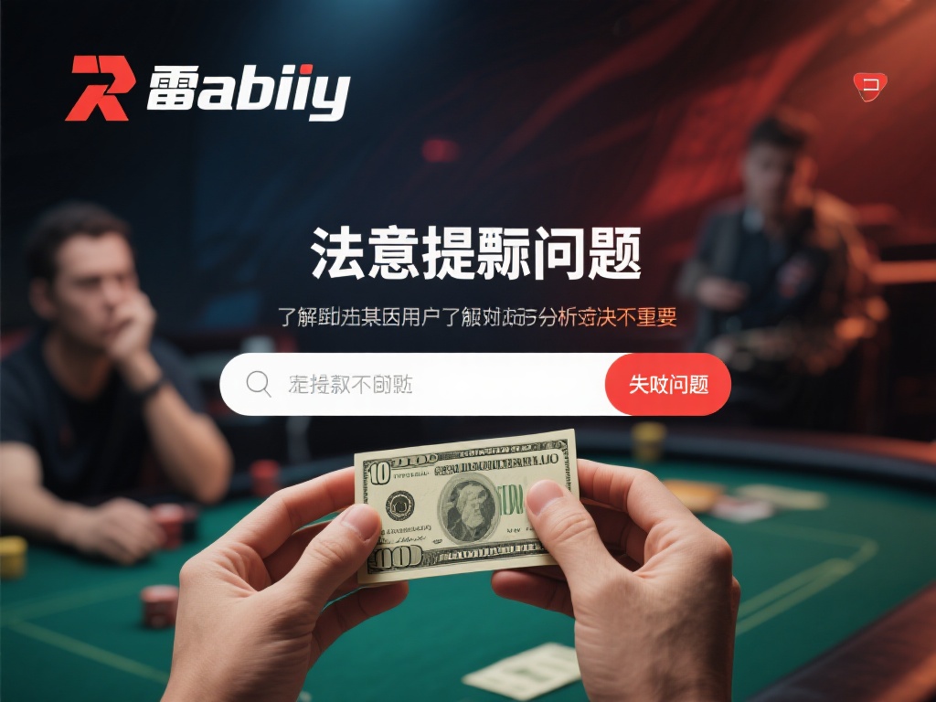 遇到提款问题，或许是每个玩家最头疼的场景之一。不论